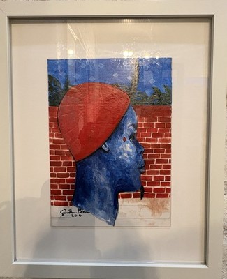Jonathan Green Original art work  framed. From Porgy and Bess Costume Studies
