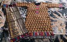 Khaadi Pakistani Indian Ready Made Stitched Kameez Dupatta L 2 Pc Suit Lawn
