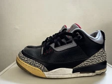 Jordan 3 Black Cement 2018 BEATERS Size 9.5 Restoration Project