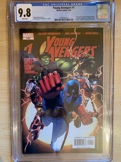 🔥CGC 9.8 WP YOUNG AVENGERS #1 1st Team App 1st KATE BISHOP HULKLING IRON LAD🔥