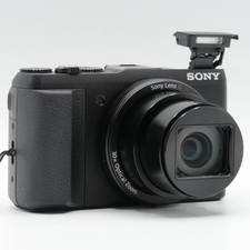 Sony Cybershot DSC-HX60V 20.4MP Compact Digital Camera Black Tested Complete Kit