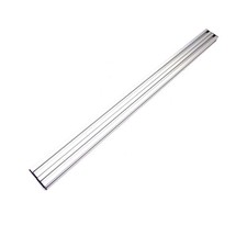 (Lot of 2) Bosch 32" Long 30/30 Aluminum Extrusion T-Slots w/ End Caps, 8mm