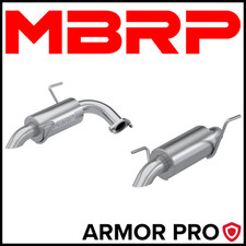 MBRP Armor Pro 2.5" Axle-Back Exhaust System fits 2020-25 Subaru Outback XT 2.4L
