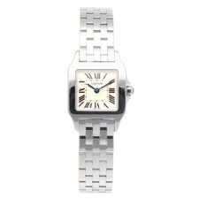 CARTIER Santos De Moiselle SM Watches 2698 Stainless Steel used 8
