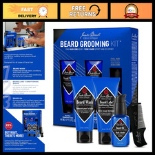 Beard Grooming Kit for Men - Ultimate Beard Care Set with Oil, Balm  Brush