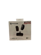 Hollyland LARK A1 Mini Duo 2-Person Wireless Microphone System with USB-C Gray