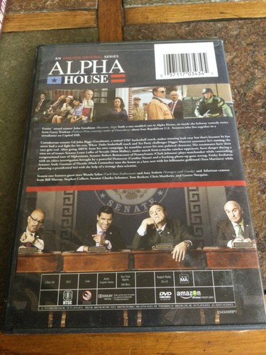 Alpha House Season 1 DVD 2 Discs John Goodman - Picture 2 of 2