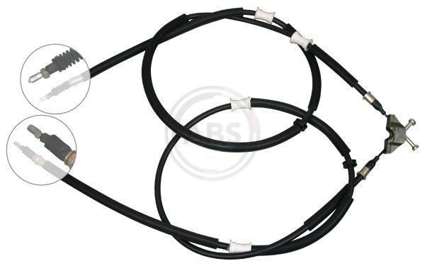 A.B.S. K17315 Handbremsseil Seilzug Bremsseil Hinten FüR Opel-image