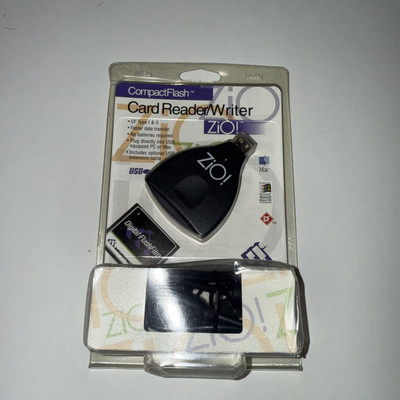 NOS - ZIO MicroTech Compact Flash USB Card Reader/Writer for CF 1 & II