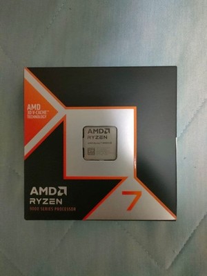 AMD Ryzen 7 9850X3D AM5 Prozessor 8-Core Hochleistungs CPU ungeöffnet
