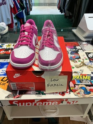 Size 5y - Dunk Low  Active Fuschia 