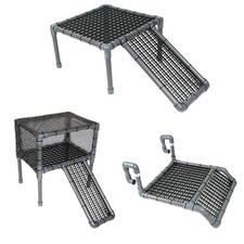 Turtle Basking Platform Turtle Ramp Terrace Resting Climbing Shelf for Frog Semi