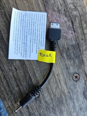 Extender Cable For Kindle Nook (USB-A female port, 5.5mm DC Barrel Port)