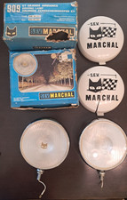 Vintage S.e.v. Marchal 909 Gt Grande Ambiance Driving Lamps Pair W Covers Rare Vintage S.e.v. Marchal 909 Gt Grande Ambiance Driving Lamps Pair W Covers Rare
