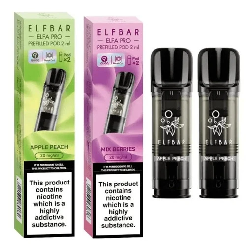 ELF BAR ELFA PODS Replaceable Pre-Filled | All Flavours | 2ML | 2 Pack | 20MG
