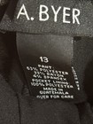 Women's A. Byer Size 13- Black Dress Pants w/ Tall Waistband — photo 2