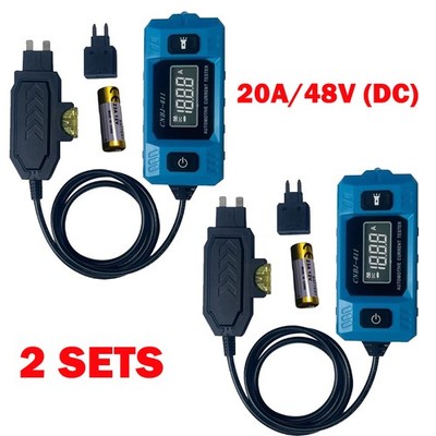 2x Automotive Circuit Fault Probe Tester,Portable High-Precision Current Tester
