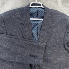 Oak Hill Blazer Men's 3XL 54/56r casual two button suit Sport Coat jacket big