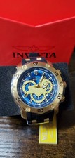 Invicta Men's Watch Pro Diver Scuba Chronograph Blue Dial 2 Tone Strap 23426