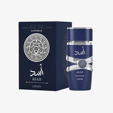 Lattafa Asad Zanzibar Eau de Parfum for Men 3.4 oz / 100ml EDP Spray New in Box
