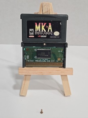 Mortal Kombat MKA Nintendo Game Boy Advance 2001 Authentic GBA Cartridge Tested 