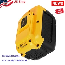 For Dewalt DCB404 40V 5.0Ah/7.5Ah Battery MAX Lithium XR DCB406 DCB407 DCB114