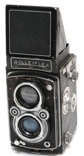  Vintage Rolleiflex Automatic TLR w. Zeiss Jena Tessar 3.5/7.5cm 6x6 NOTTEST...
