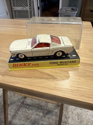 1965 Dinky Toys Meccano #161 Ford Mustang Fastback 2+2 White | eBay