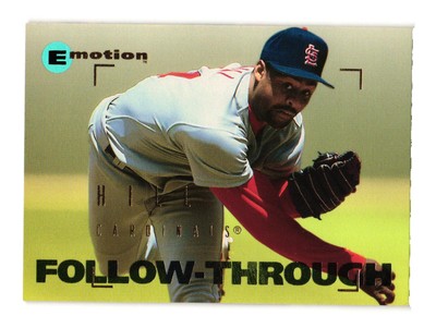 1995 SkyBox E-Motion #180 Ken Hill St. Louis Cardinals