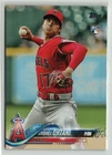 Shohei Ohtani ROOKIE 2018 Topps Update Series RC #US1 Pitching Red Jersey LA