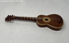 Brown Wooden 6-String Mini Acoustic Guitar Musical Instrument