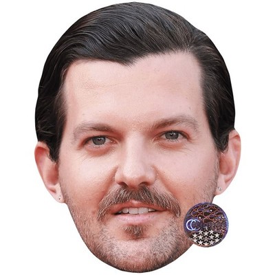 Dillon Francis (Bart) Großer Kopf. Größer als das Leben Maske.