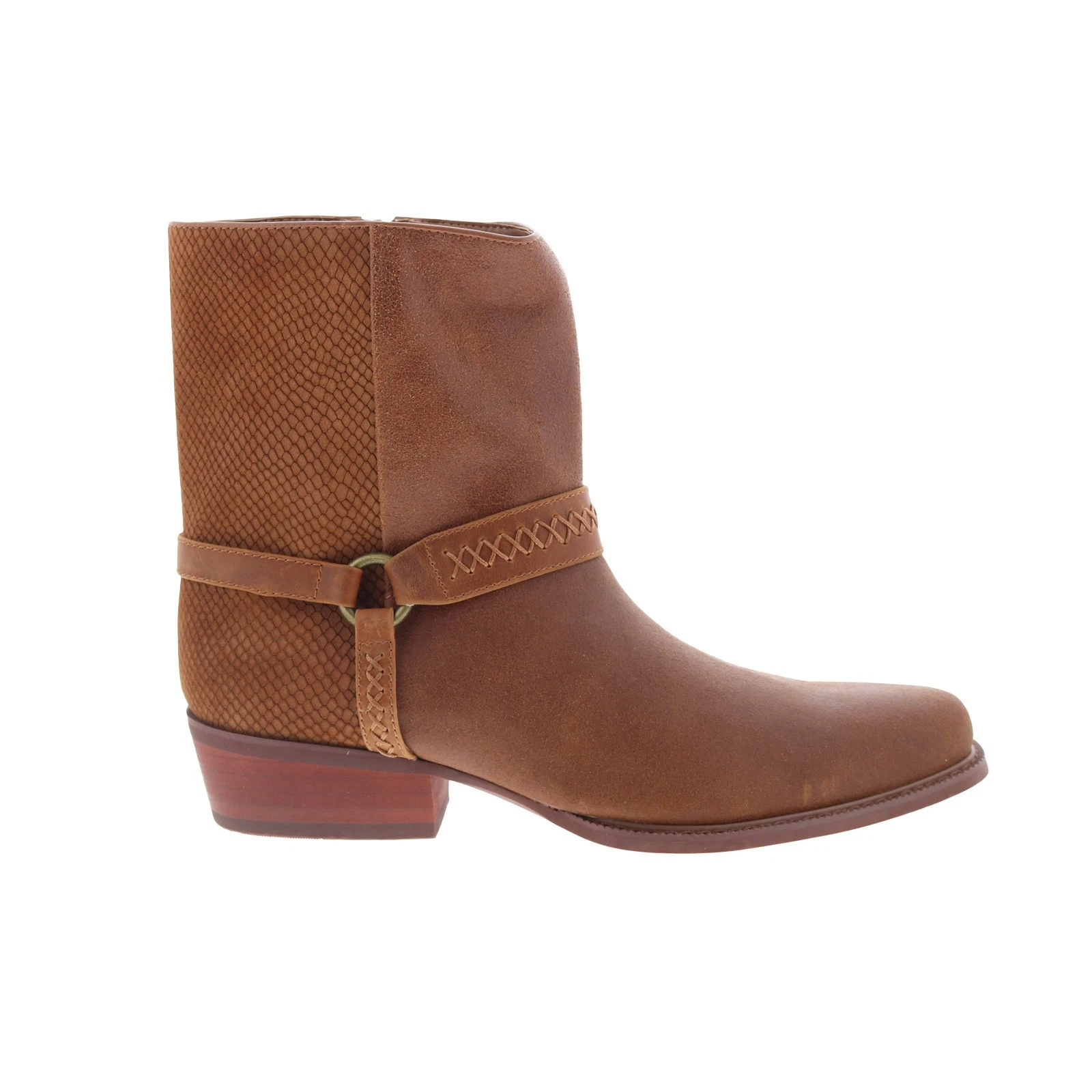 Dingo Butch Cowboy Boots DI-219 Mens Brown Leather Zipper Western Boots Review