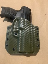Rh Vedder Green Carbon Fiber Kydex Holster For Hk P30l