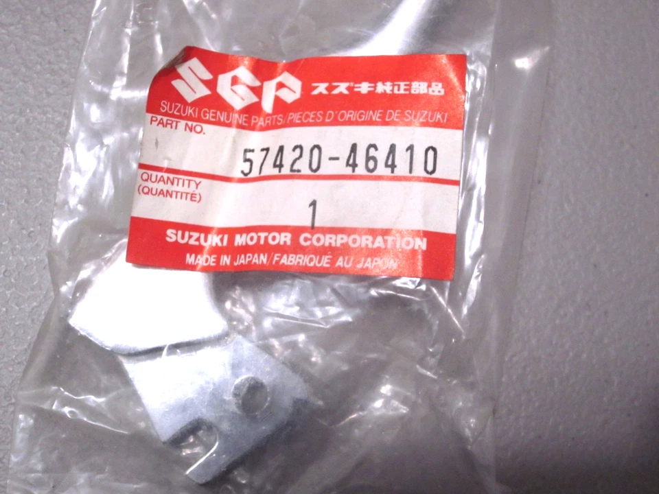 Palanca de freno para motocicleta Suzuki OEM 57420-46410 57420-46440 DS80 1980-1995 Foto 2 de 4