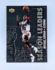 1993-94 Upper Deck Michael Jordan Season Leaders Scoring Chicago Bulls HOF NM