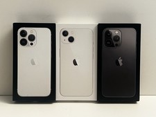Lot of 3 iPhone 13 and iPhone 13 Pro Boxes Only No Accessories
