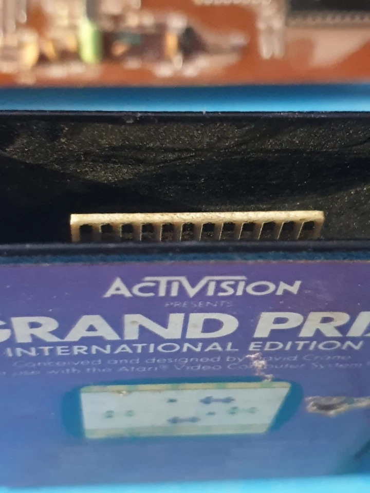GRAND PRIX (1982,Atari 2600 Game) cartridge tested working/اتاري - Image 3 of 3