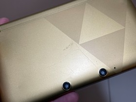 Nintendo 3DS XL Legend of Zelda Link Between Worlds Gold Console + Games WORKS