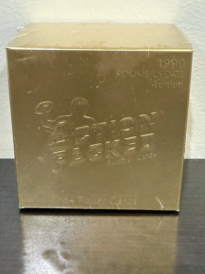 1990 Action Packed Rookie Update Ed. New Factory Sealed Emmitt Smith Rookie Card - Image 4 of 4