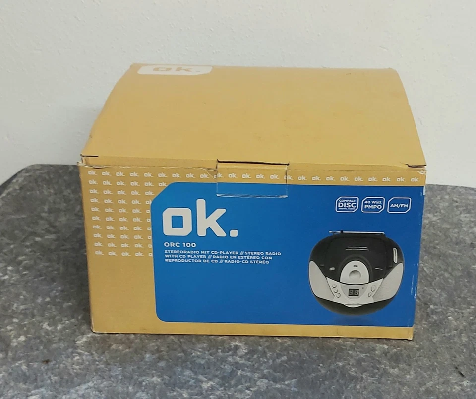 OK. ORC 100 CD/MP3/USB Radiorecorder – Neu und Org.verpackt