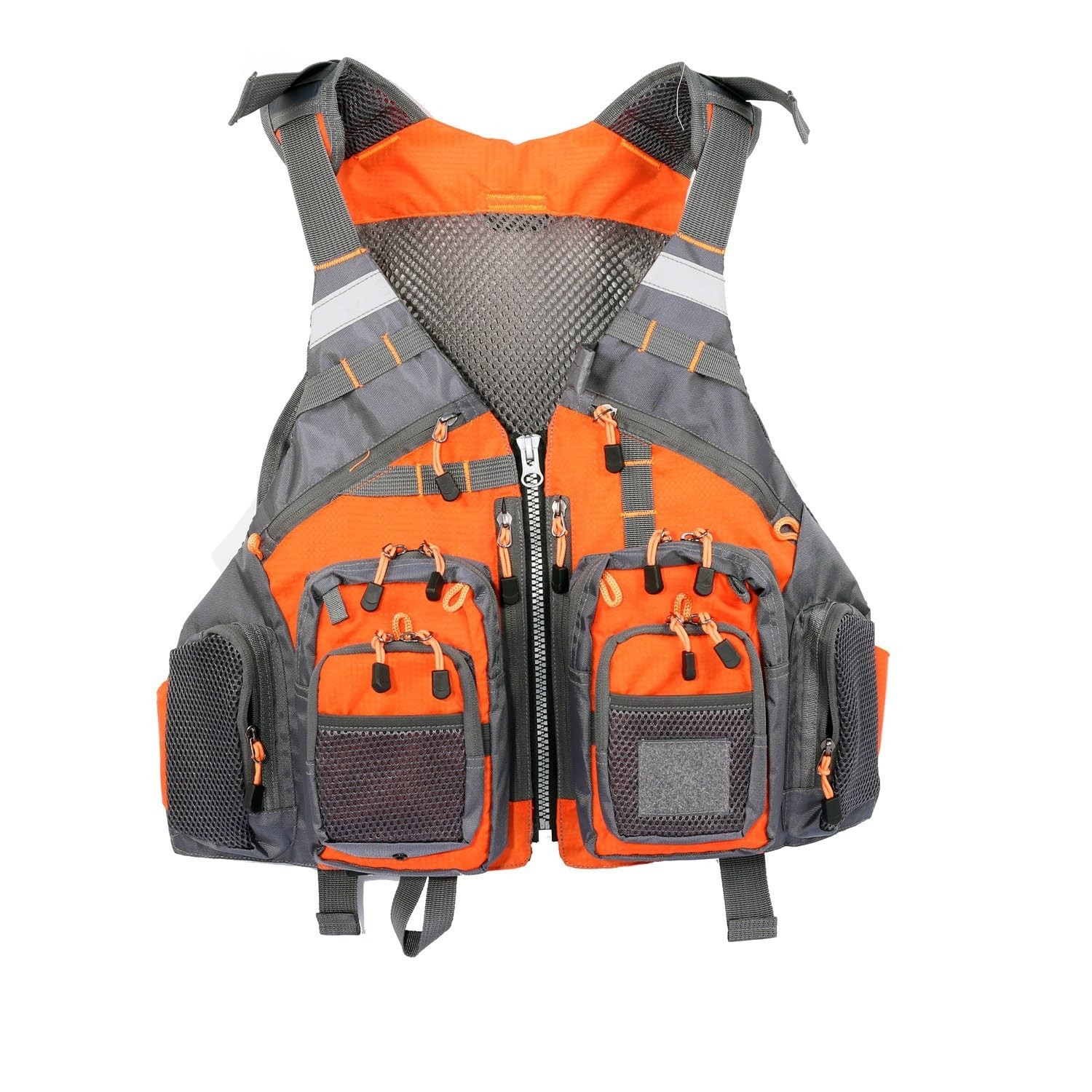 Life Jackets For Adults - Fishing, Multi Pocket Portabl...