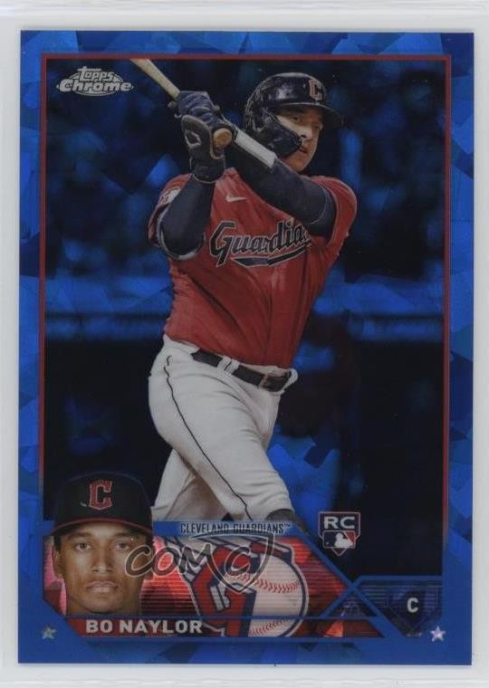 2023 Topps Chrome Sapphire Edition Bo Naylor #421 0x5t