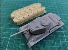 3D Printed 1/72 S-series T-43 tank 76 gun Unpainted