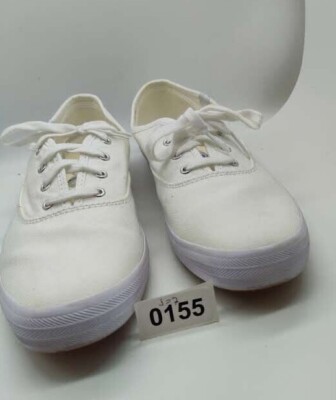 Keds Women's Champion classic White Sneakers Sz 9 #0155 | eBay