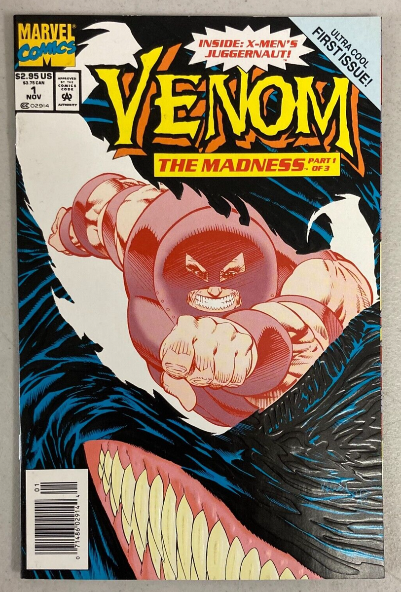 Venom The Madness #1-3 (1993) All Newsstand Edition Set Marvel