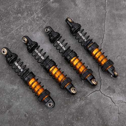(80mm)Tamiya Rc Lunchbox Upgrade Parts. Rc Suspension 1 10 Black Orange Metal - Picture 5 of 16