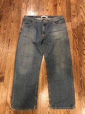 Mens Vintage Levi s 559 Relaxed Straight Blue Jeans Size 40x30 Exact