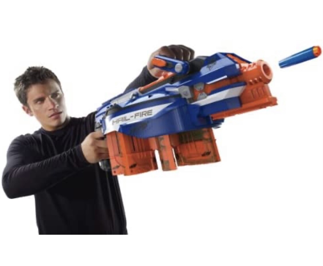 Nerf Elite HailFire | eBay