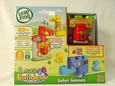 Leap Frog Builders Safari Animals Learning Phrases and Sounds NIB